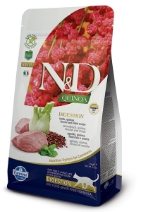 N&D GF Quinoa CAT Digestion Lamb & Fennel 1,5kg
